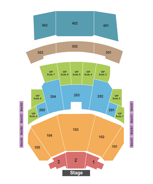 Yaamava Theater Xscape Seating Chart